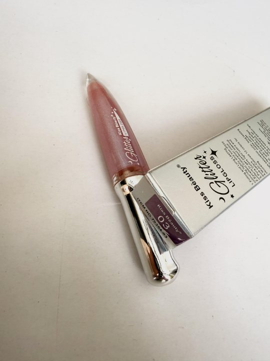 لیپ گلاس شاین Kiss Beauty مدل چاقویی Knife