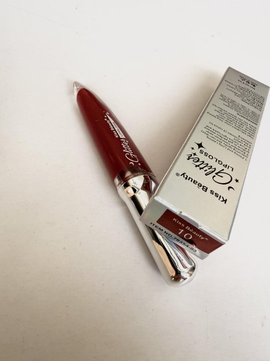 لیپ گلاس شاین Kiss Beauty مدل چاقویی Knife